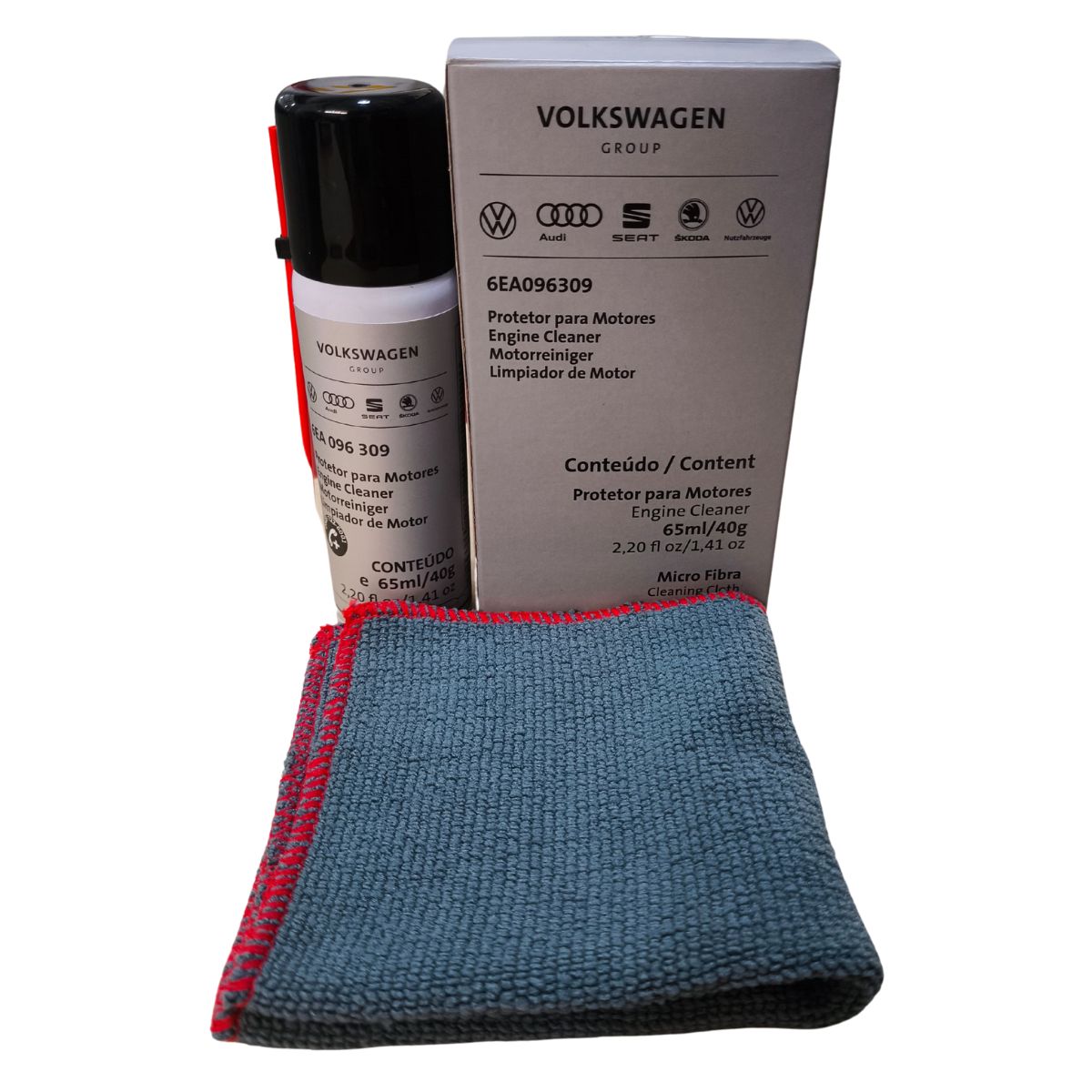 Protetor Para Motores Spray Finalizador Com Pano Micro Fibra Original Volkswagen