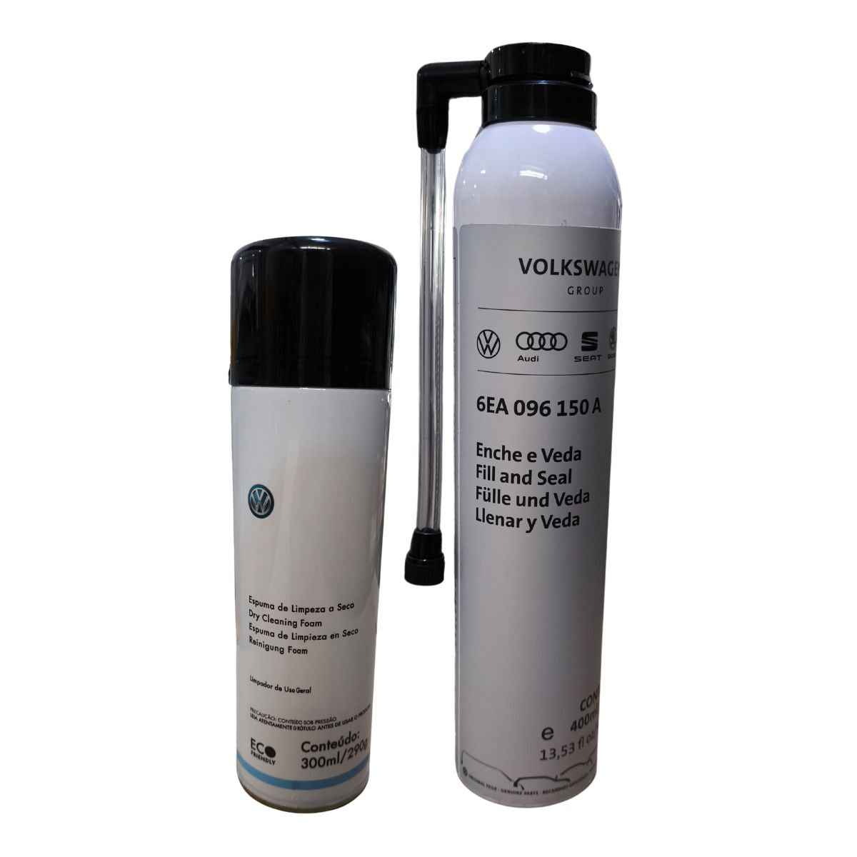 Kit Enche E Veda Pneu E Limpeza A Seco Original Volkswagen