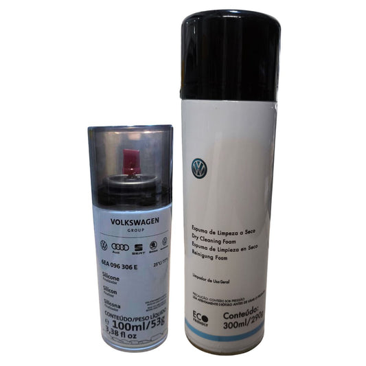 Kit Limpeza A Seco E Silicone Original Volkswagen